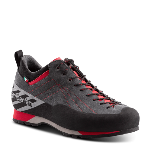 Zamberlan El Cap RR - men's approach and hiking shoes in grey/red