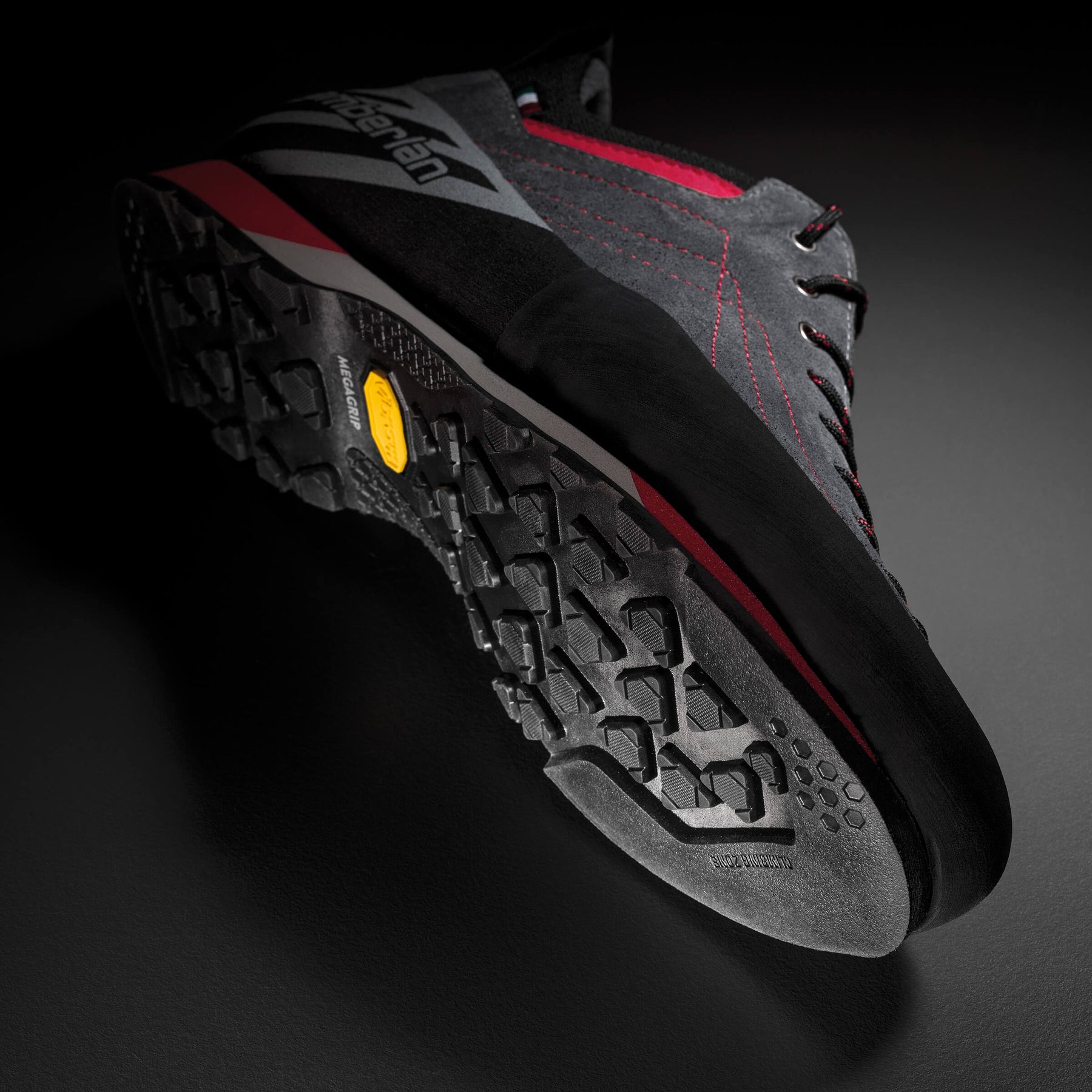 EL CAP - Grey/Red