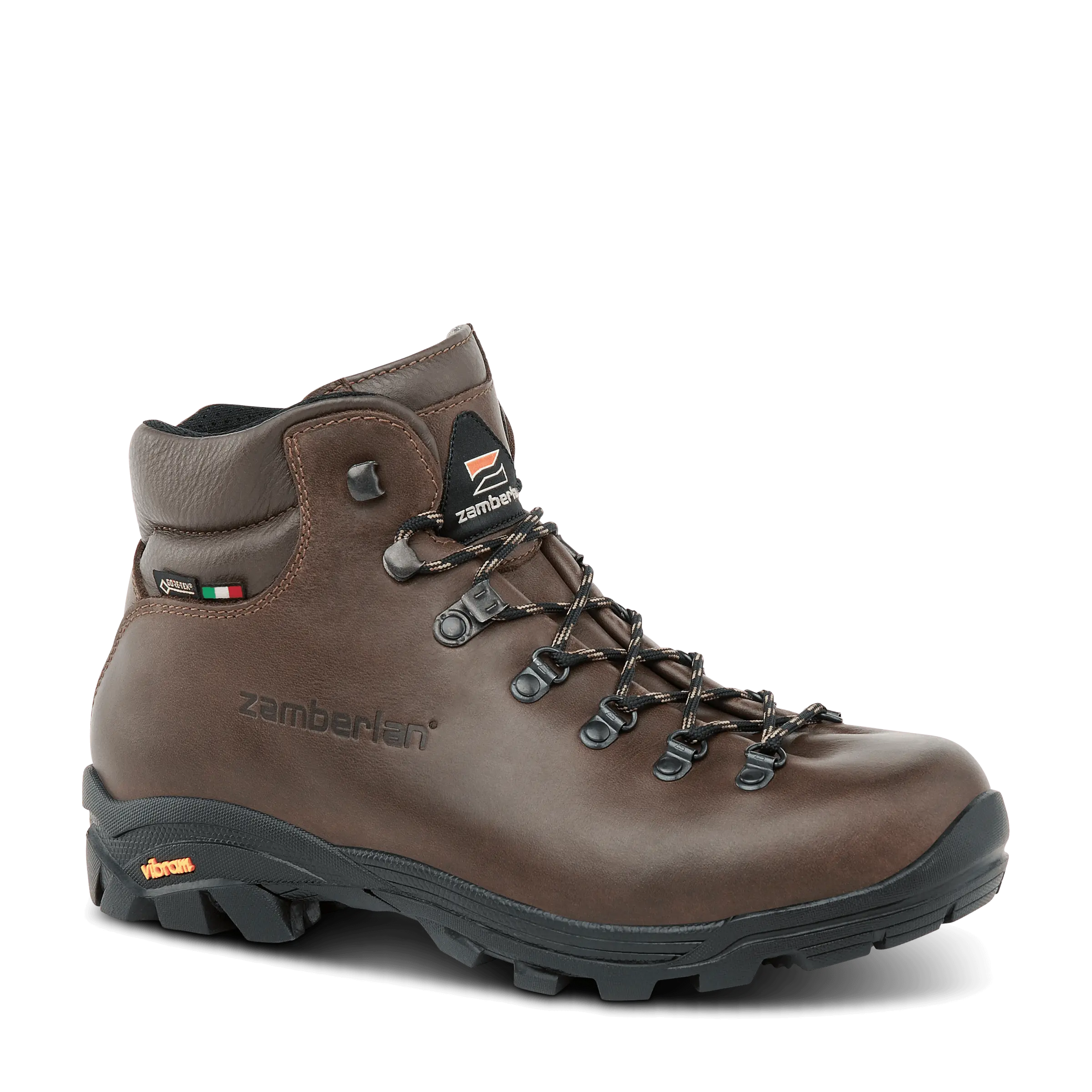Zamberlan New Trail Lite Evo - men's hiking boots in waxed chestnut