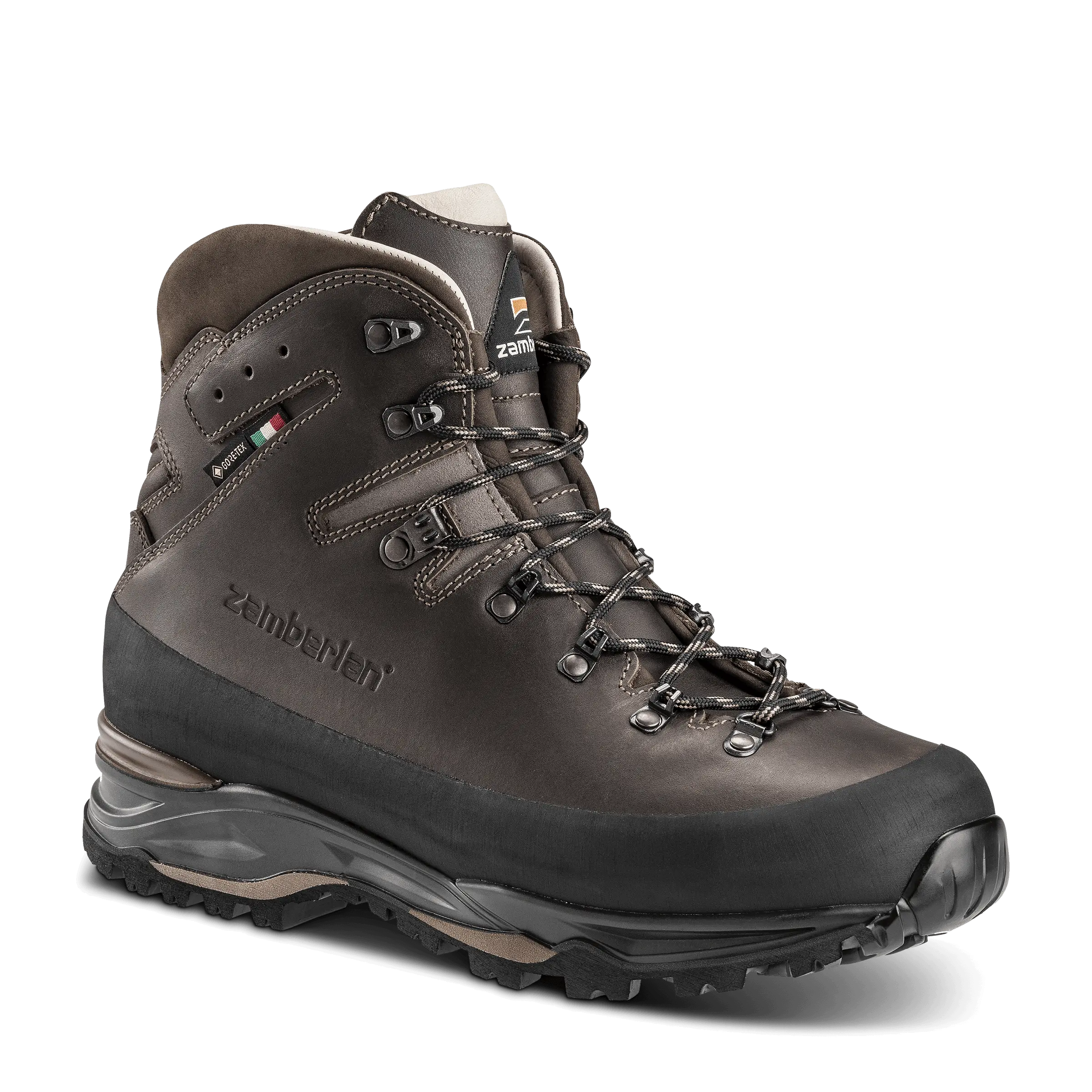 Zamberlan Guide Max GTX RR - men's backcountry boots in dark brown