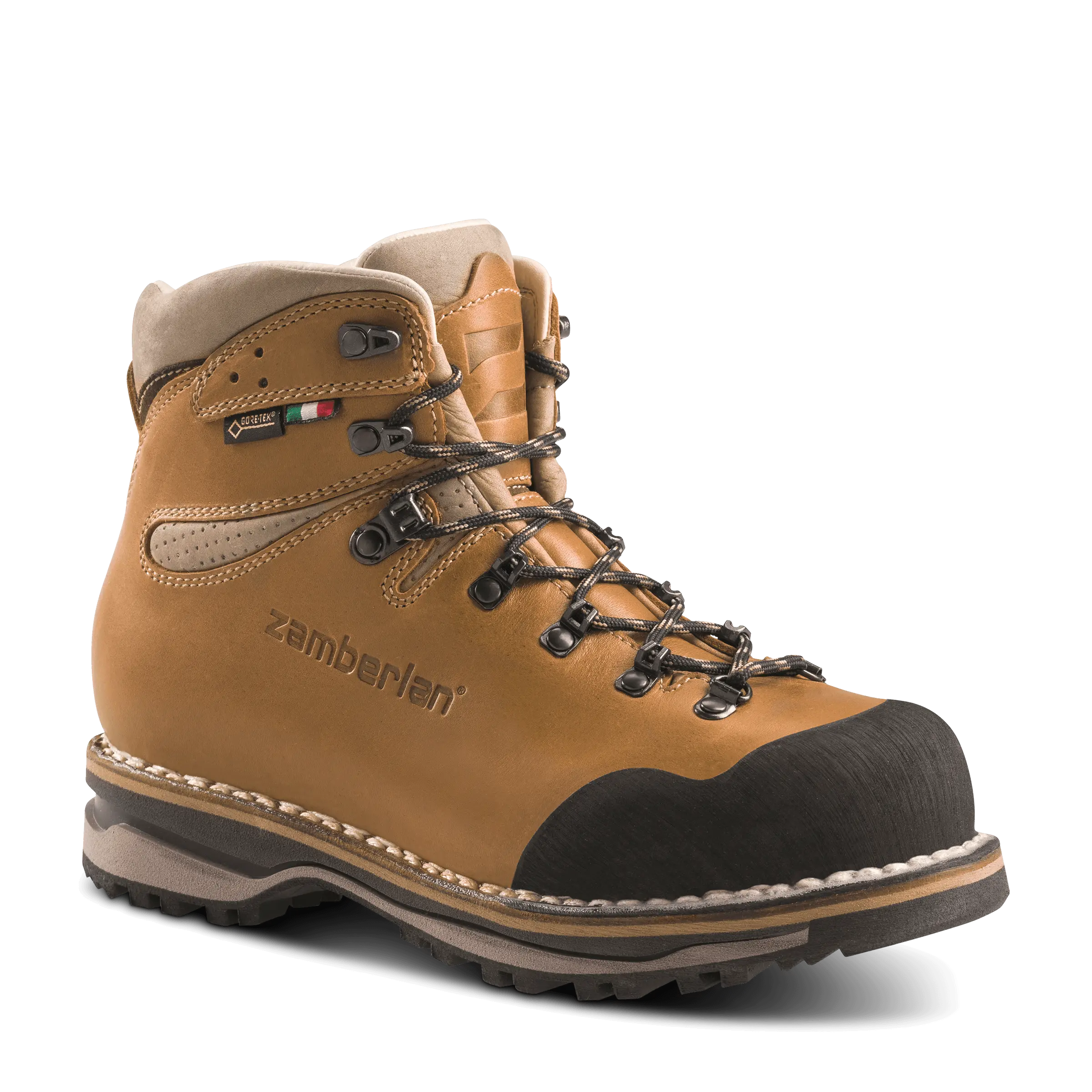 Zamberlan Tofane GTX RR WNS - women's Norwegian Welted hiking and backpacking boots in camel