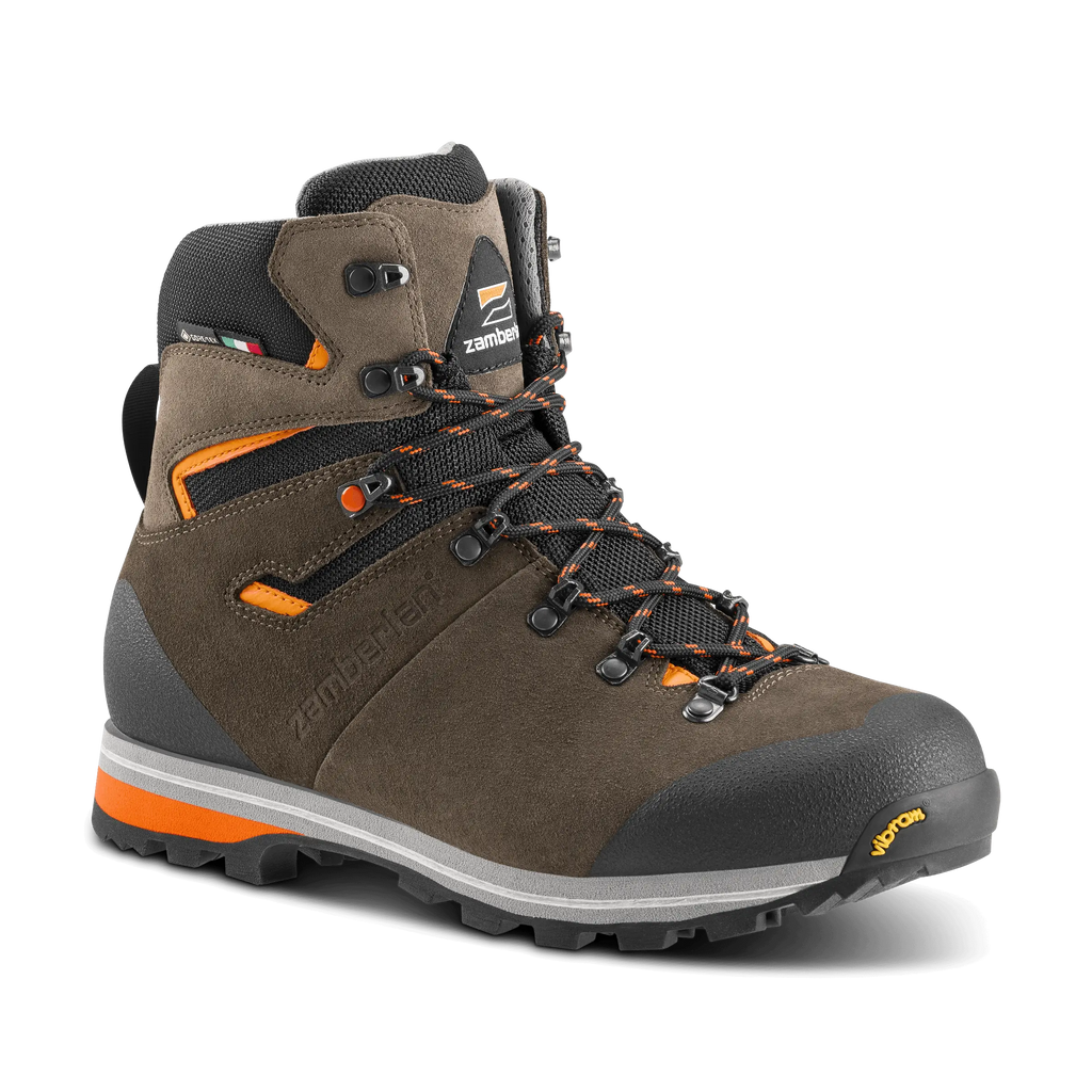 Zamberlan Thunder GTX - men's hiking boots in brown/orange