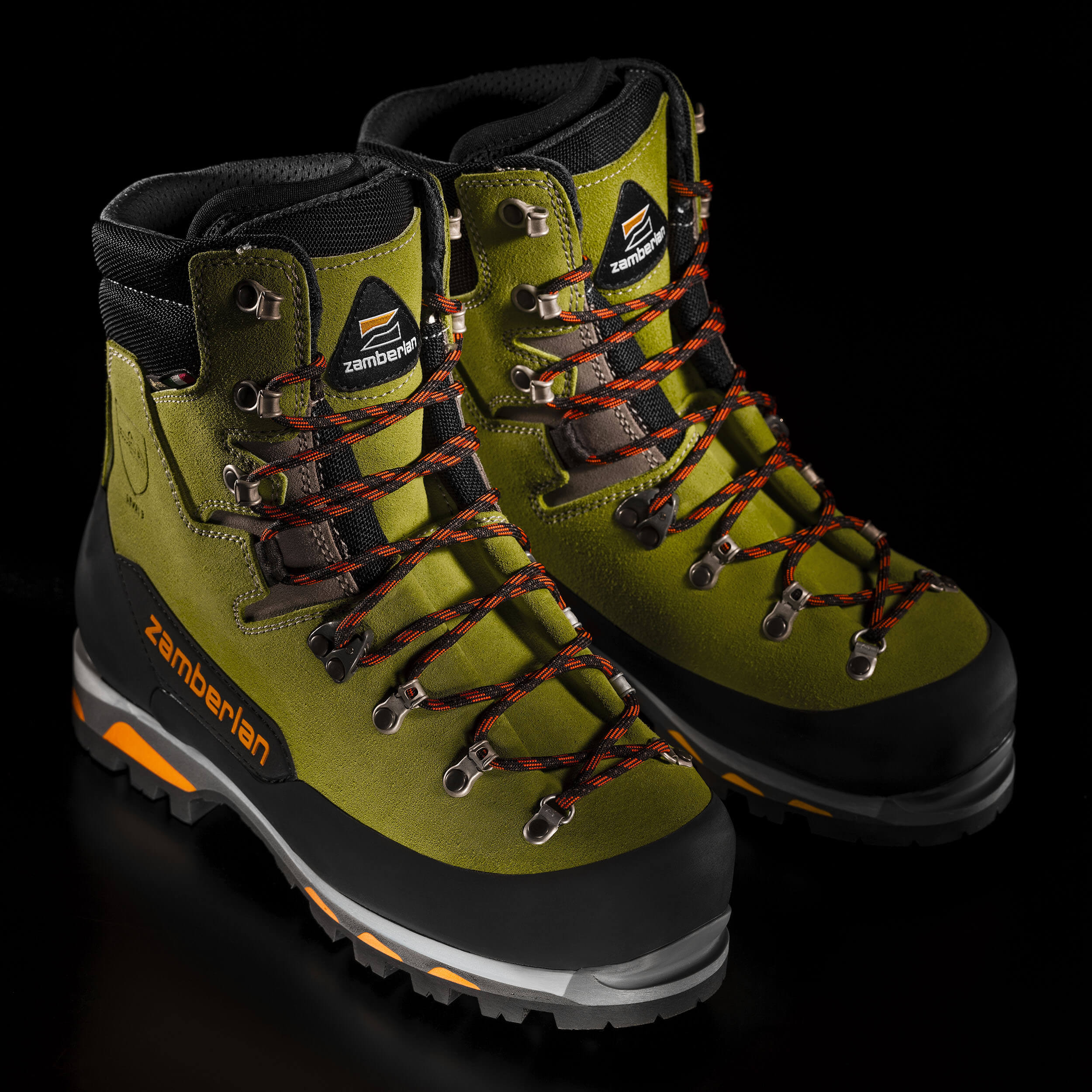 LOGGER PRO GTX S3 - Acid Green | Men's Logging Boots | Zamberlan