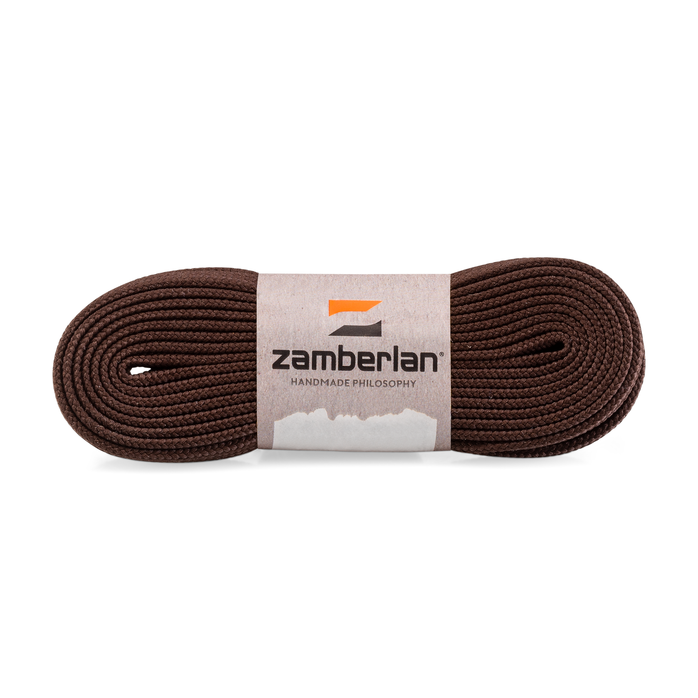 FLAT BOOT LACES - Coffee