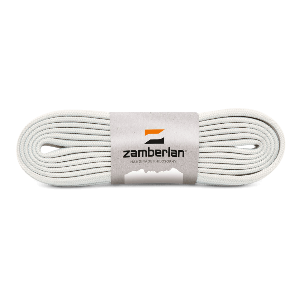 FLAT BOOT LACES - White Zamberlan North America