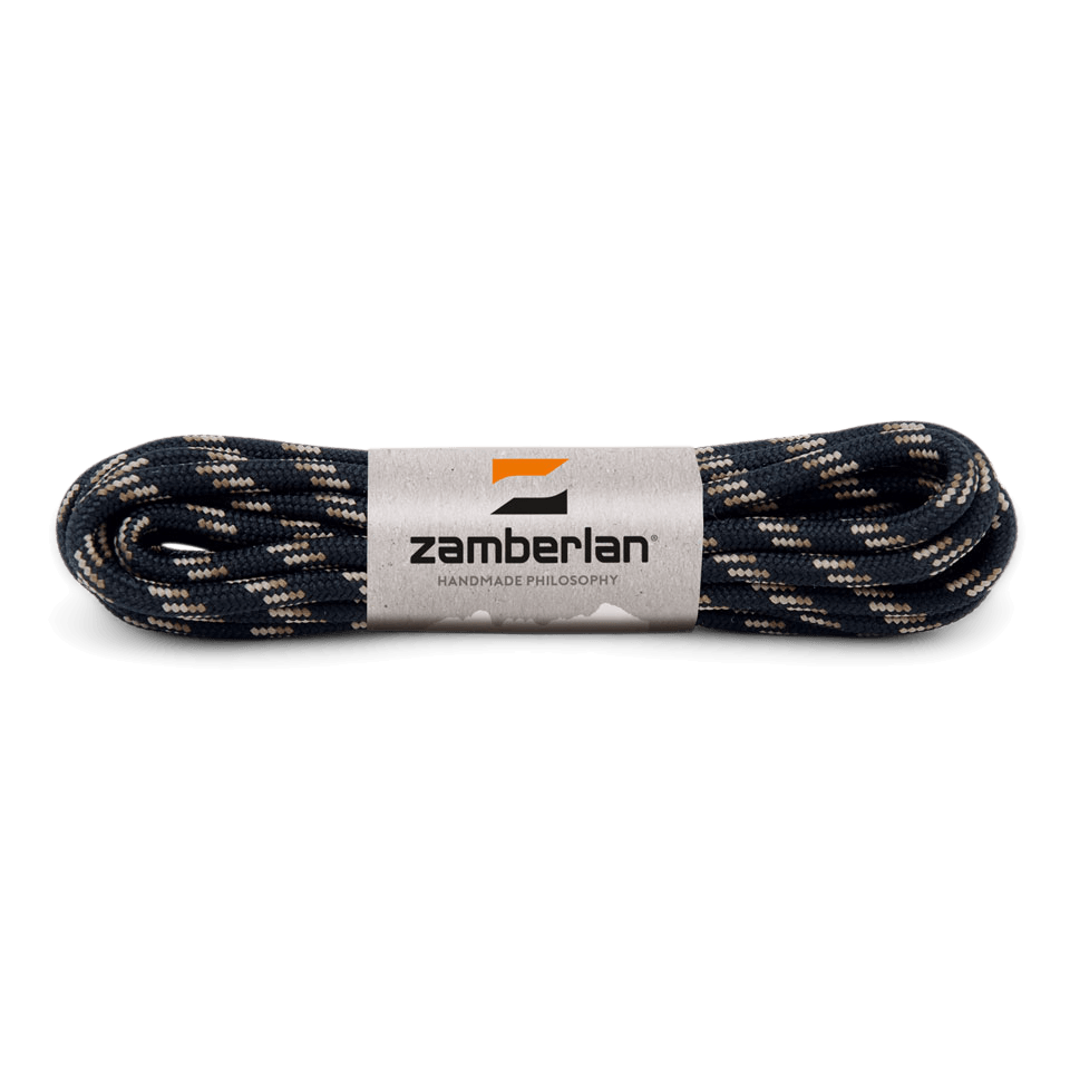 ROUND BOOT LACES - Black/Grey/Beige