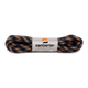 ROUND BOOT LACES - Black/Orange