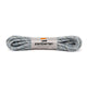 ROUND BOOT LACES - Grey/White
